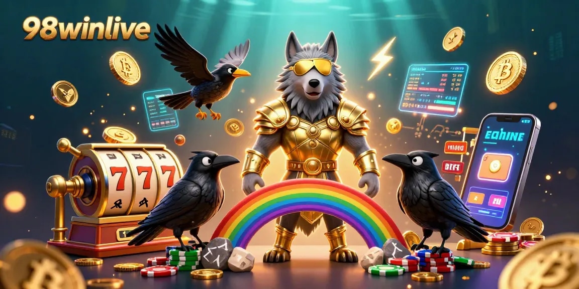 Experience thrilling gaming adventures at 98winlive with captivating Norse characters and rich casino elements.