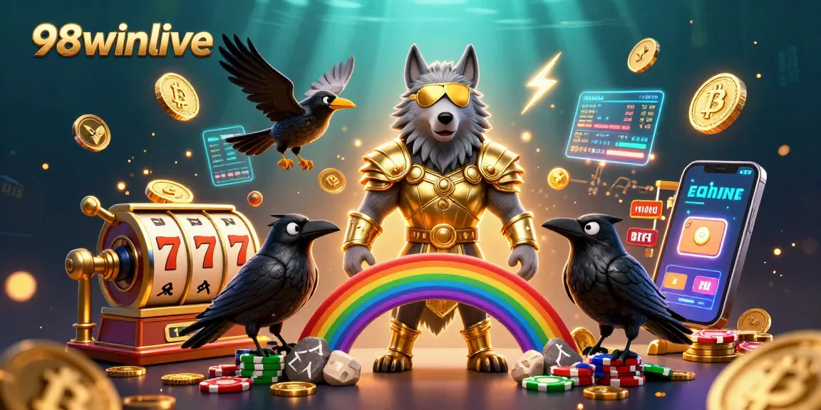 Experience thrilling gaming adventures at 98winlive with captivating Norse characters and rich casino elements.