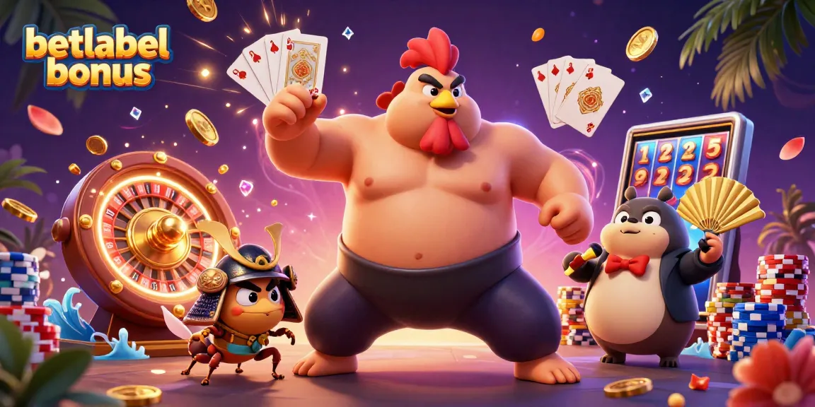 Experience the excitement of betlabel bonus with vibrant 3D casino characters and dynamic gaming elements.