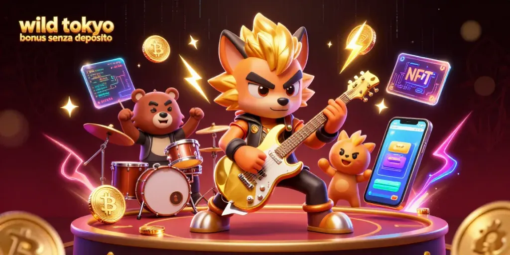 Experience wild tokyo bonus senza deposito with exciting roles and electrifying visuals in a vibrant casino scene.